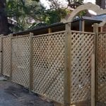 Neutral Bay Timber Lattice Fencing Sydney Garden Maintenance and Landscaping