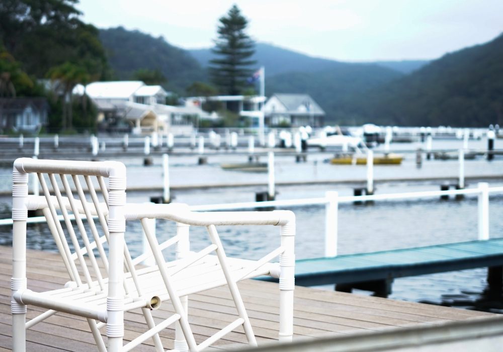 L-White chair at Bay-DSC01289 L-White chair at Bay-DSC01289